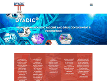 Tablet Screenshot of dyadic.com